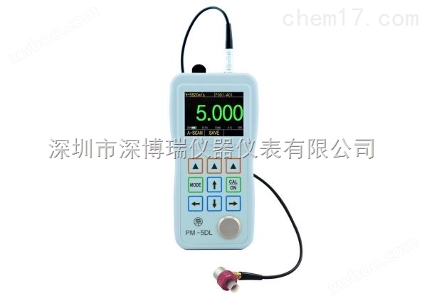 PM-5DL高精度超声波测厚仪 彩屏扫描测厚仪