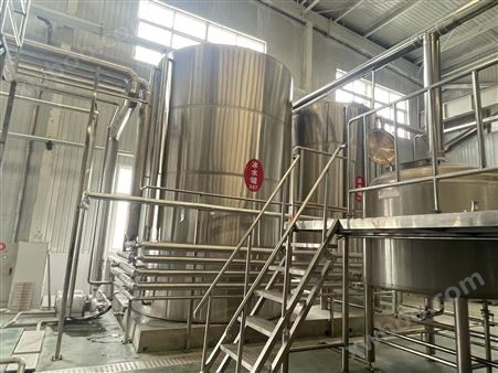 5000升自动化精酿啤酒酿造设备