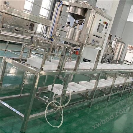大型冲浆豆腐机生产线金沃豆制品设备产量大