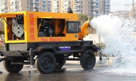 市政抢险排污泵车