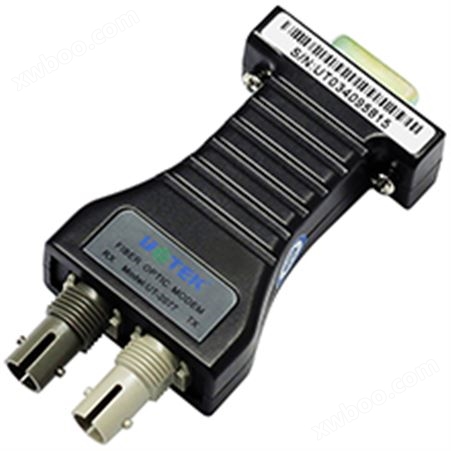 工业级高性能串口RS-232无源多模光纤转换器(传输距离2KM)