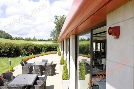 Fulleon Symphoni LX 系列 红色灯罩 闪光 LED 发声器 - 信号灯塔组合, 电子发声, 墙壁, 18 → 28 V 直流, 100dB 