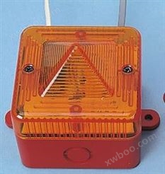 AE & T Yotelflash 系列 橙色灯罩 频闪 氙 发声器 - 信号灯塔组合, 警笛发声, 表面安装, 30 → 80 V 交流