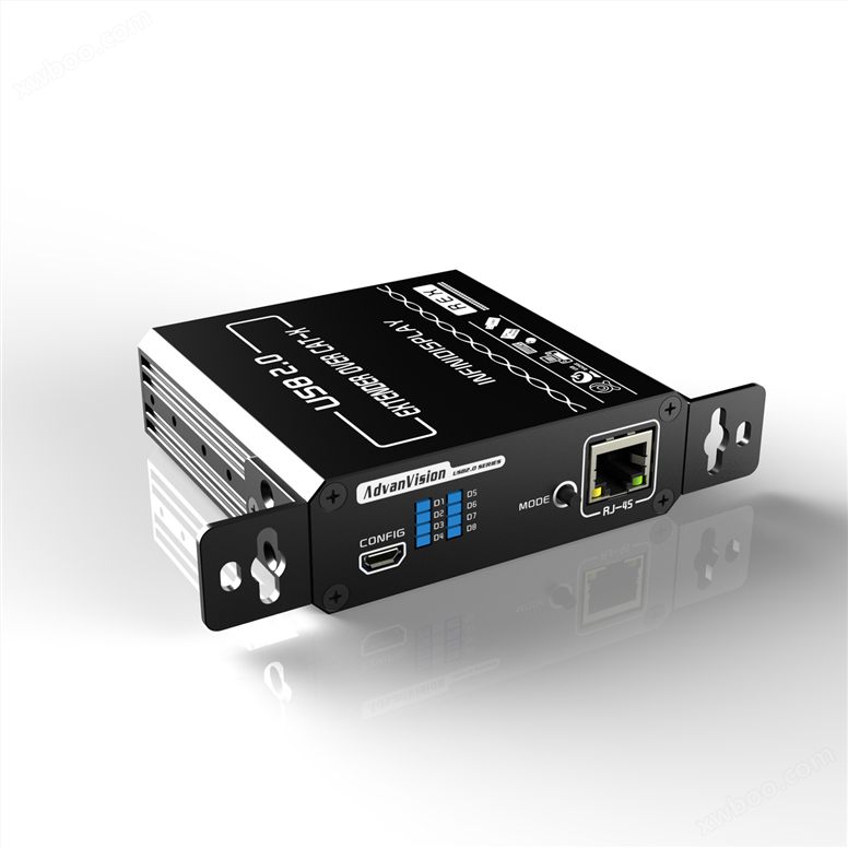 商业级USB2.0分布式CAT-X网络延长器