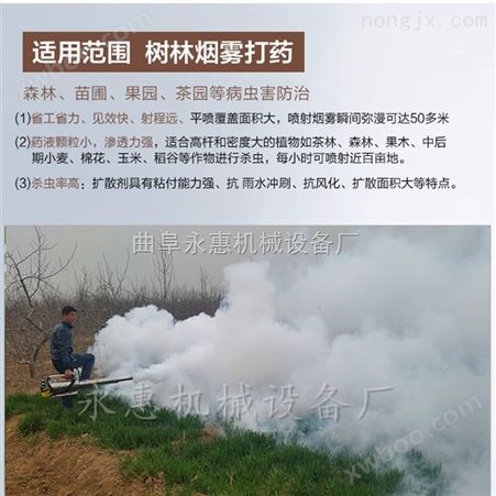 汽油弥雾式消毒机 不锈钢养殖防疫烟雾消毒设备