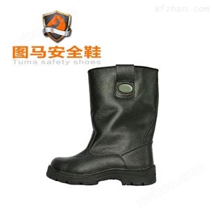TM9003安全鞋批发防砸*防护靴欧标牛皮耐磨耐油耐酸碱