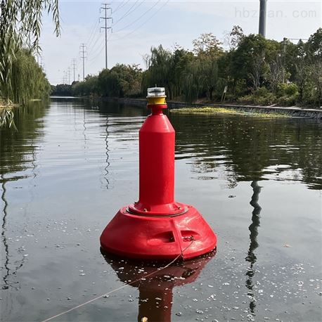 内河航道带灯警示组合塑料浮标